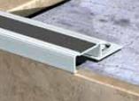 Aluminium Tile-In Stair Nosing With Carbide Insert