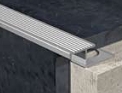 Aluminium Tile-In Step Edge