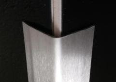 Steelect Stainless Heavy Duty Corner Guards 50mm 1.25mtr